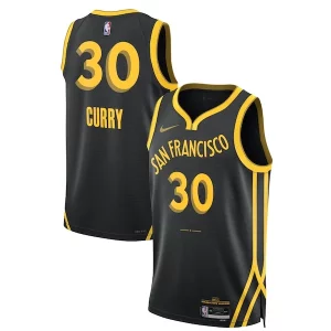 Meraviglioso Raffinato Incantevole Stephen Curry Golden State Warriors Nike Unisex 2023/24 Swingman Jersey Black City Edition