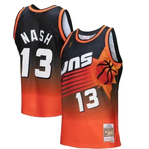 Raffinato Magnifico Pratico Steve Nash Phoenix Suns 1996/97 Hardwood Classics Fadeaway Swingman Player Jersey Orange/Black