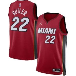 Stupendo Carino Jimmy Butler Miami Heat Jordan Brand Unisex Swingman Jersey Statement Edition Red