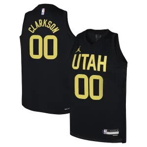 Prestigioso Versatile Jordan Clarkson Utah Jazz Jordan Brand Youth Swingman Jersey Statement Edition Black
