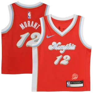 Comodo Resistente Pratico Ja Morant Memphis Grizzlies Nike Toddler 2024/25 Swingman Player Jersey City Edition Red
