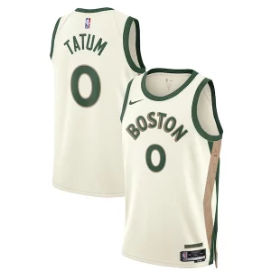 Magnifico Incantevole Splendido Jayson Tatum Boston Celtics Nike Unisex 2023/24 Swingman Jersey White City Edition