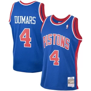 Fascinante Trendy Joe Dumars Detroit Pistons 1988/89 Hardwood Classics Swingman Jersey Blue