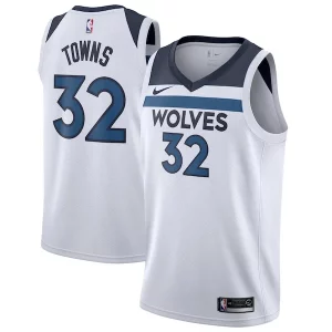 Ottimo Karl Anthony Towns Minnesota Timberwolves Nike Swingman Jersey White Association Edition