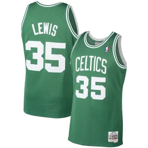 Attraente Prestigioso Magnifico Reggie Lewis Boston Celtics 1987/88 Hardwood Classics Swingman Jersey Kelly Green