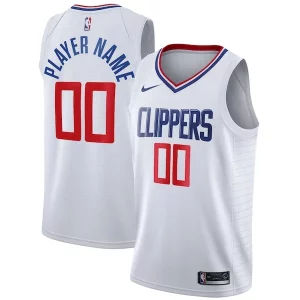 Attraente Robusto Splendido LA Clippers Nike 2020/21 Swingman Custom Jersey Association Edition White