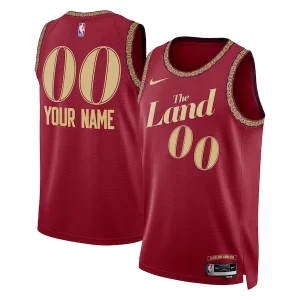 Splendido Cleveland Cavaliers Nike Unisex 2023/24 Custom Swingman Jersey Wine City Edition