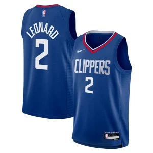 Stupendo Attraente Kawhi Leonard LA Clippers Nike Youth Swingman Jersey Icon Edition Royal