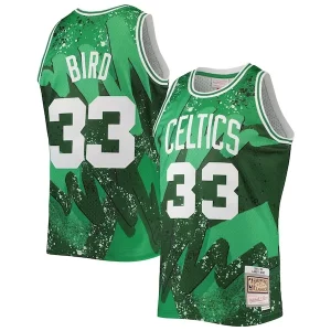 Elegante Sofisticato Incantevole Larry Bird Boston Celtics Hardwood Classics 1985/86 Hyper Hoops Swingman Jersey Kelly Green