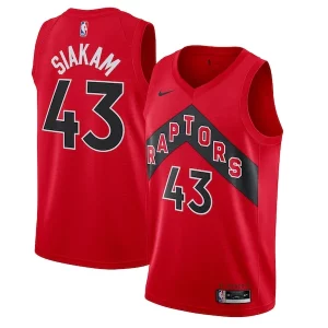 Carino Stupendo Pascal Siakam Toronto Raptors Nike 2020/21 Icon Swingman Jersey Red