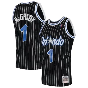 Attraente Carino Tracy McGrady Orlando Magic Hardwood Classics Swingman Jersey Black/Blue
