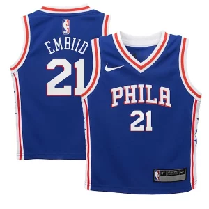 Fascinante Joel Embiid Philadelphia 76ers Nike Preschool Swingman Player Jersey Icon Edition Royal