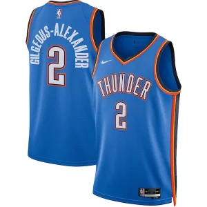 Fascinante Magnifico Shai Gilgeous Alexander Oklahoma City Thunder Nike Unisex Swingman Jersey Icon Edition Blue