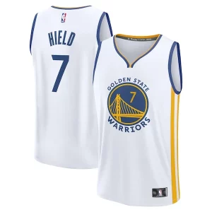 Sofisticato Ottimo Delizioso Buddy Hield Golden State Warriors Fast Break Replica Player Jersey Association Edition White