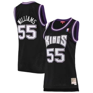 Duraturo Jason Williams Sacramento Kings Women's 2000/01 Hardwood Classics Swingman Jersey Black