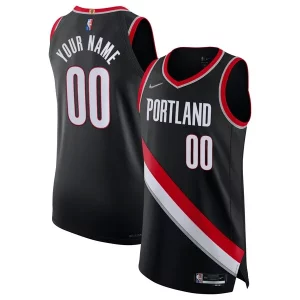 Ottimo Trendy Portland Trail Blazers Nike 2021/22 Diamond Authentic Custom Jersey Icon Edition Black