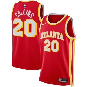 Fantastico John Collins Atlanta Hawks Nike Unisex Swingman Jersey Icon Edition Red