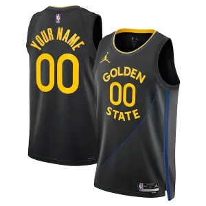 Duraturo Golden State Warriors Jordan Brand Unisex 2024/25 Custom Swingman Jersey Statement Edition Black