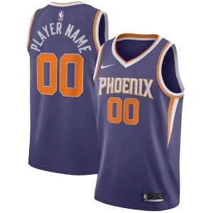 Robusto Resistente Phoenix Suns Nike 2020/21 Swingman Custom Jersey Icon Edition Purple