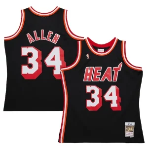 Delizioso Resistente Ray Allen Miami Heat 2013/14 Hardwood Classics Swingman Jersey Black
