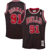 Elegante Stupendo Dennis Rodman Chicago Bulls Youth 1995/96 Hardwood Classics Swingman Jersey Black