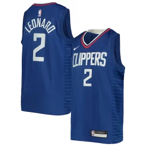Moderno Duraturo Kawhi Leonard LA Clippers Nike Youth Swingman Jersey Icon Edition Royal/White