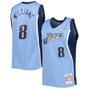 Resistente Accattivante Comodo Deron Williams Utah Jazz 2001/02 Hardwood Classics Swingman Jersey Blue