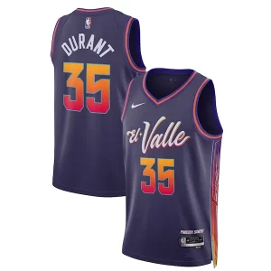 Sofisticato Accattivante Meraviglioso Kevin Durant Phoenix Suns Nike Unisex 2023/24 Swingman Jersey Purple City Edition