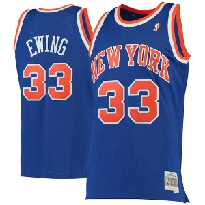 Delizioso Splendido Resistente Patrick Ewing New York Knicks 1991/92 Hardwood Classics Swingman Jersey Blue