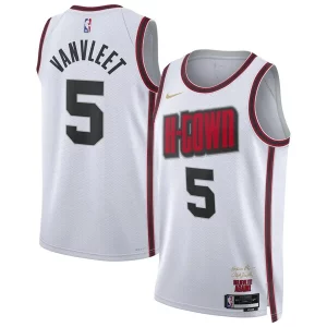 Moderno Carino Fred VanVleet Houston Rockets Nike Unisex 2024/25 Swingman Player Jersey City Edition White