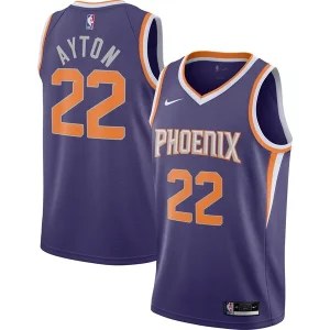 Elegante Duraturo Deandre Ayton Phoenix Suns Nike 2020/21 Swingman Player Jersey Icon Edition Purple