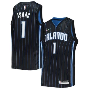Accattivante Classico Cool Jonathan Isaac Orlando Magic Nike Youth 2021/22 Diamond Swingman Jersey Icon Edition Black