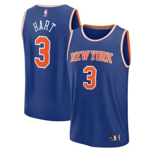 Classico Ottimo Josh Hart New York Knicks Fast Break Replica Player Jersey Icon Edition Royal