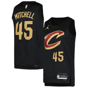 Splendido Donovan Mitchell Cleveland Cavaliers Jordan Brand Swingman Player Jersey Statement Edition Black