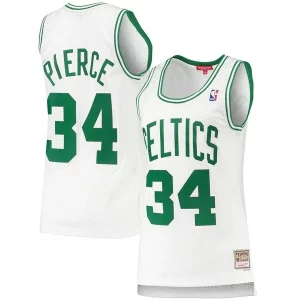 Fantastico Paul Pierce Boston Celtics Women's 2007/08 Hardwood Classics Swingman Jersey White
