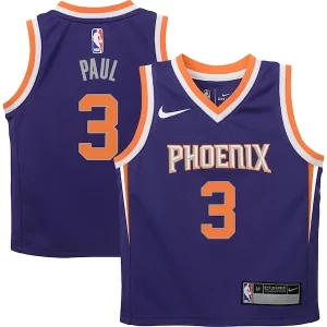 Bellissimo Versatile Incantevole Chris Paul Phoenix Suns Nike Preschool 2021/22 Replica Jersey Icon Edition Purple