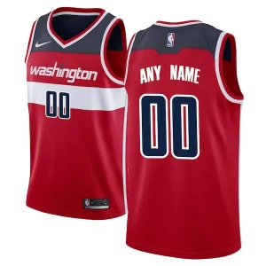 Attraente Washington Wizards Nike Swingman Custom Jersey Red Icon Edition