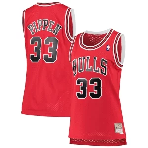 Resistente Delizioso Trendy Scottie Pippen Chicago Bulls Women's 1997/98 Hardwood Classics Swingman Jersey Red