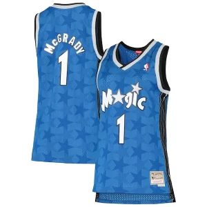 Ottimo Incantevole Lussuoso Tracy McGrady Orlando Magic Women's 2000/01 Hardwood Classics Swingman Jersey Blue