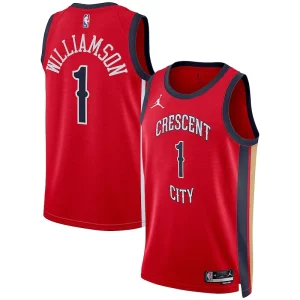 Robusto Zion Williamson New Orleans Pelicans Jordan Brand Unisex Swingman Jersey Statement Edition Red