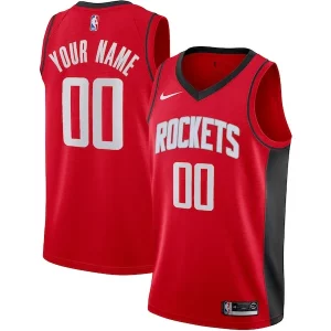 Carino Classico Houston Rockets Nike Custom Swingman Jersey Icon Edition Red