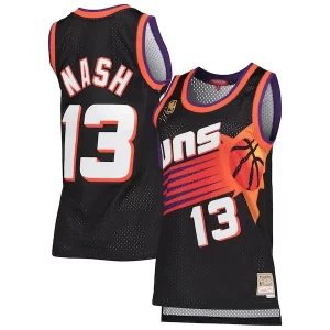 Elegante Steve Nash Phoenix Suns Women's Hardwood Classics Swingman Jersey Black