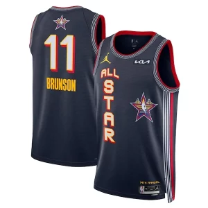 Delizioso Gorgeous Jalen Brunson Nike Unisex 2025 NBA All Star Game Swingman Player Jersey Navy
