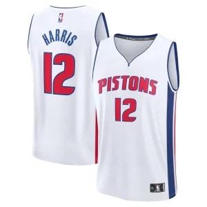 Splendido Tobias Harris Detroit Pistons Youth Fast Break Replica Player Jersey Association White Edition