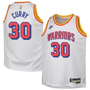 Trendy Ottimo Stephen Curry Golden State Warriors Nike Youth 2024/25 Swingman Jersey White Classic Edition