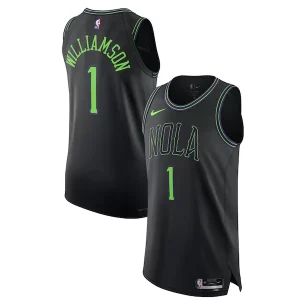Classico Incantevole Nike Zion Williamson New Orleans Pelicans Authentic Jersey City Edition Black