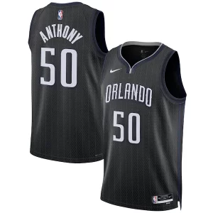 Resistente Fascinante Cole Anthony Orlando Magic Nike Unisex 2022/23 Swingman Jersey City Edition Black