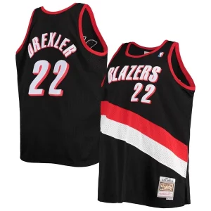 Versatile Carino Lussuoso Clyde Drexler Portland Trail Blazers 1991/92 Big & Tall Hardwood Classics Swingman Jersey Black