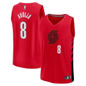 Fascinante Fantastico Robusto Deni Avdija Portland Trail Blazers Fast Break Player Jersey Statement Edition Red