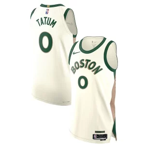 Fascinante Meraviglioso Nike Jayson Tatum Boston Celtics Authentic Jersey City Edition White